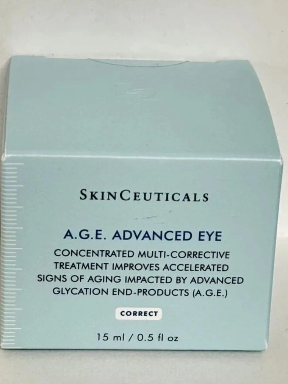 SkinCeuticals A.G.E. Advanced Eye Treatment 0.5oz/15ml NEW SEALED Exp: 09/2027